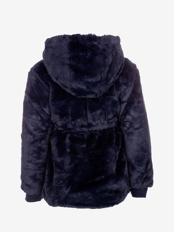 Picture of C1148-FUR SOFT FEEL - THICK AND WARM  HOODY JACKET (4-15 YRS